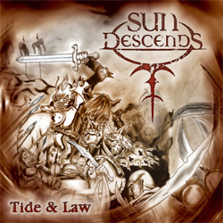 SUN DESCENDS - Tide and Law cover 