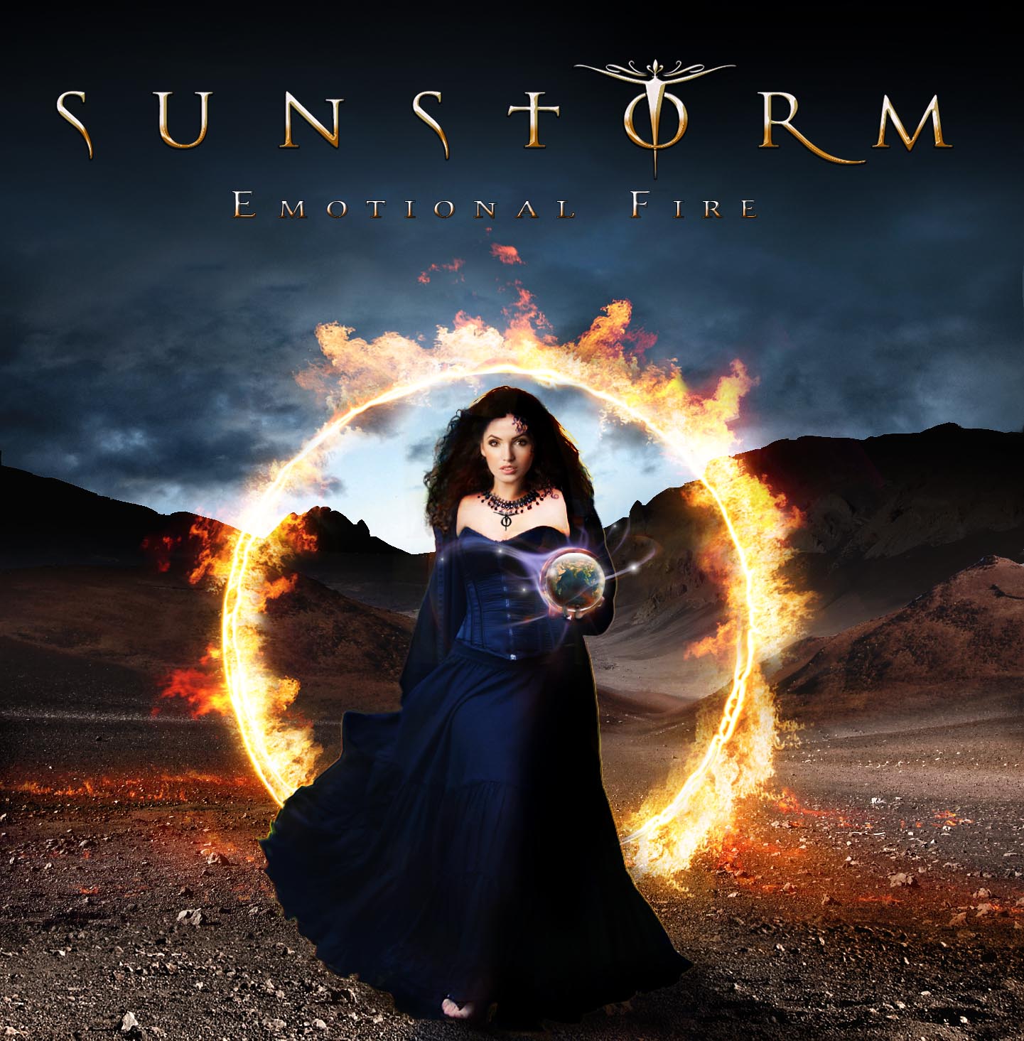 SUNSTORM - Emotional Fire cover 