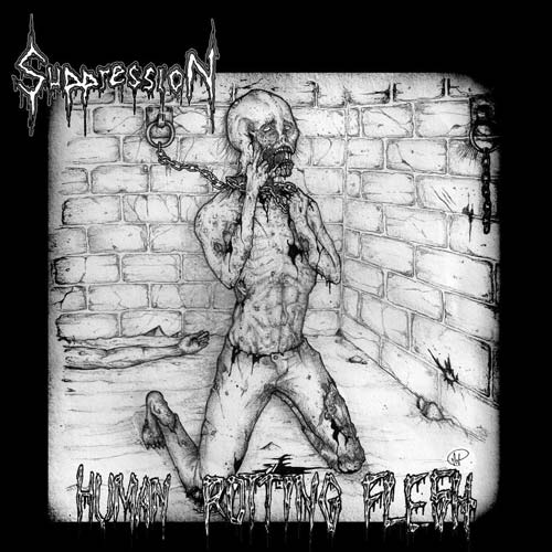 SUPPRESSION - Human Rotting Flesh cover 