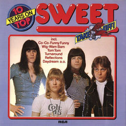 SWEET - 10 Years On Top cover 