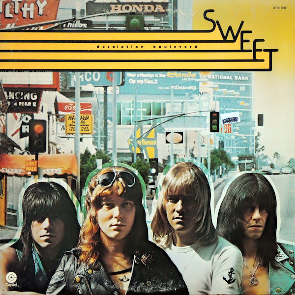 SWEET - Desolation Boulevard (US Version) cover 
