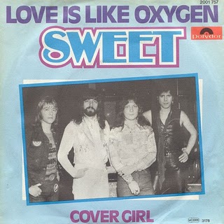 SWEET - Love Is Like Oxygen cover 