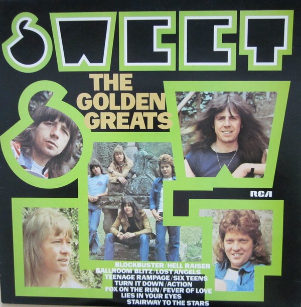 SWEET - The Golden Greats cover 