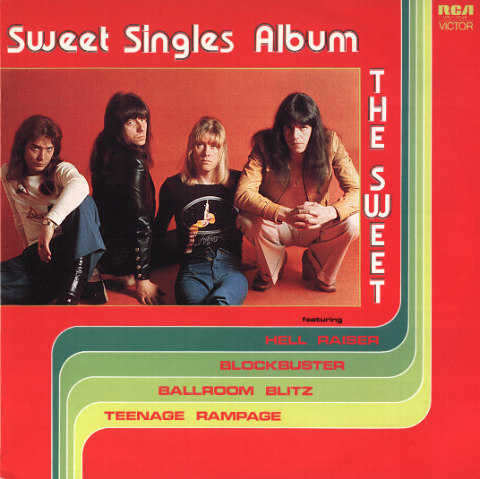 SWEET - The Sweet Singles Album cover 