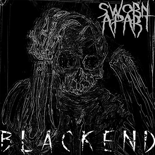 SWORN APART - Blackend cover 