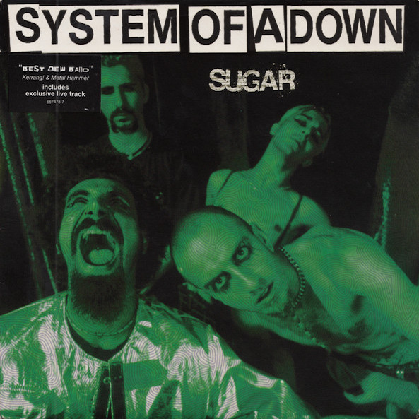 SYSTEM OF A DOWN - Sugar cover 