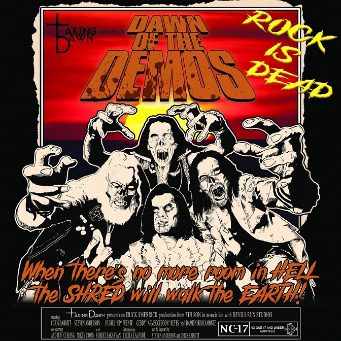 TAKING DAWN - Dawn Of The Demos cover 