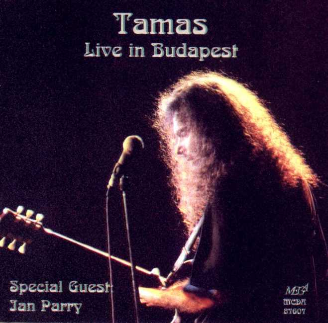 TAMÁS SZEKERES - Live In Budapest cover 