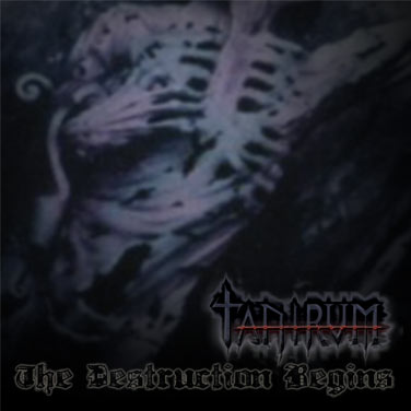 TANTRUM - The Destruction Begins cover 