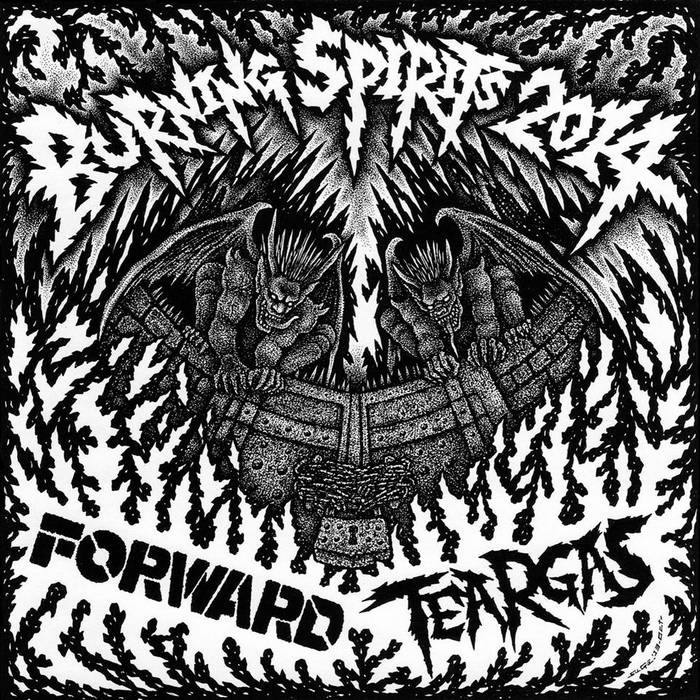 TEARGAS (QLD) - Burning Spirits 2014 cover 