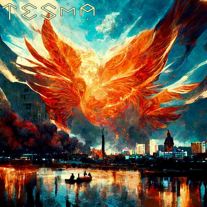 TESMA - In Burning Dawn cover 