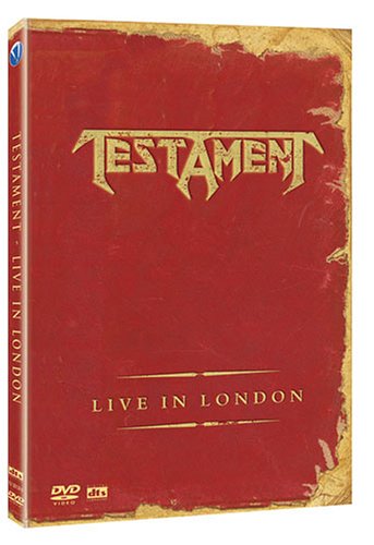 TESTAMENT - Live in London cover 