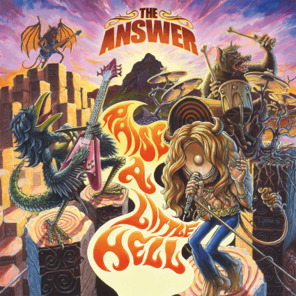 THE ANSWER - Raise A Little Hell cover 