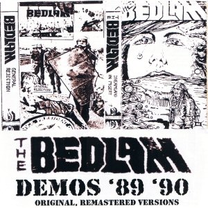 THE BEDLAM - Demos '89 '90 cover 