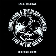 THE BLACK CROWES - Live at the Greek cover 