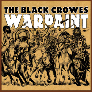 THE BLACK CROWES - Warpaint cover 