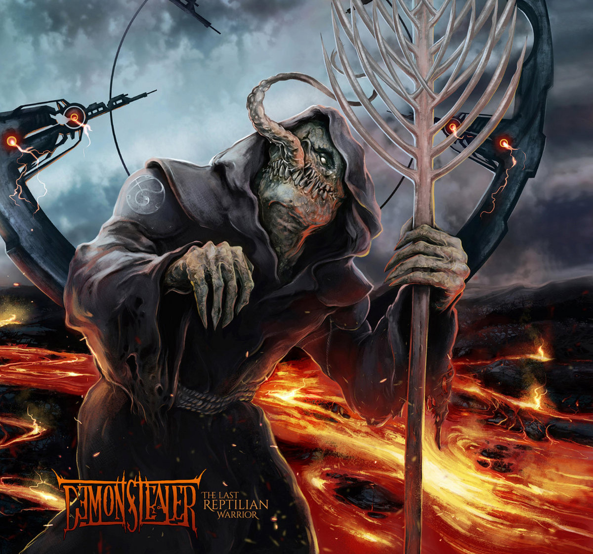 THE DEMONSTEALER - The Last Reptilian Warrior cover 