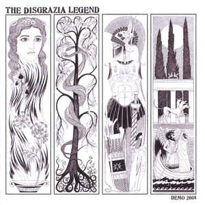 THE DISGRAZIA LEGEND - Demo 2008 cover 