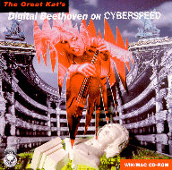 THE GREAT KAT - Digital Beethoven on Cyberspeed cover 