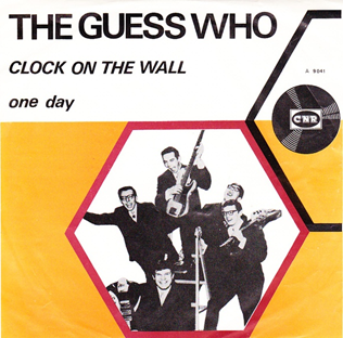 THE GUESS WHO - Clock on the Wall cover 