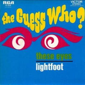 THE GUESS WHO - These Eyes cover 