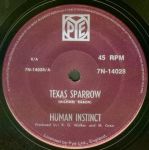 HUMAN INSTINCT - Texas Sparrow / Children Of The World cover 