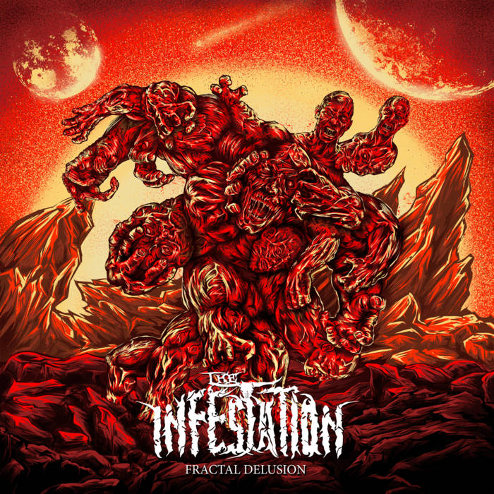 THE INFESTATION - Fractal Delusion cover 