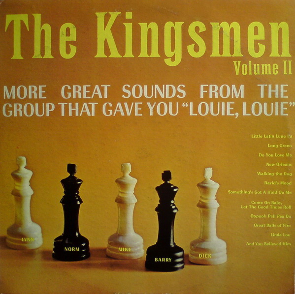 THE KINGSMEN - Volume 2 cover 