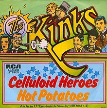 THE KINKS - Celluloid Heroes cover 
