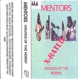 THE MENTORS - Houses of the Horny cover 