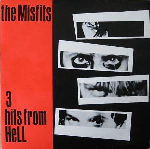 THE MISFITS - 3 Hits from Hell cover 