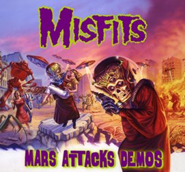 THE MISFITS - Mars Attacks Demo cover 