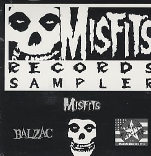 THE MISFITS - Misfits Records Sampler cover 