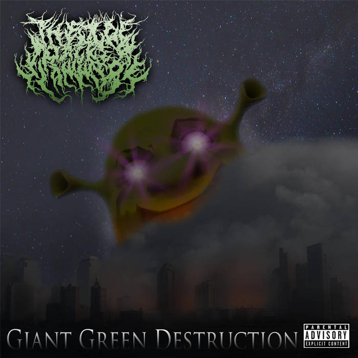 THE OGRE PACKET SLAMMERS - Giant Green Destruction cover 