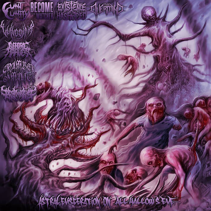 THE OVERMIND - Astral Evisceration On All Hallows Eve cover 