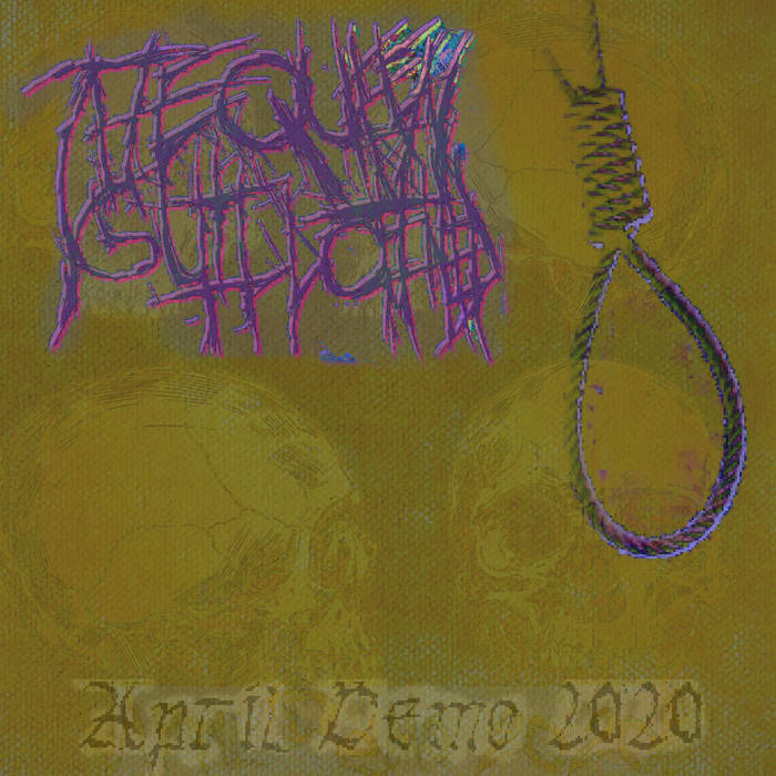 THE QUEEN GUILLOTINED - April Demo 2020 cover 