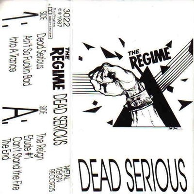 THE REGIME - Dead Serious cover 