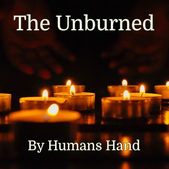 THE UNBURNED - By Humans Hand cover 