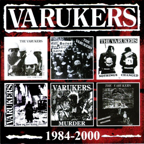 THE VARUKERS - 1984-2000 cover 