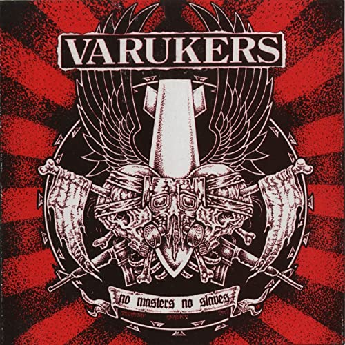 THE VARUKERS - No Masters No Slaves cover 