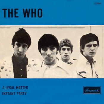 THE WHO - A Legal Matter cover 