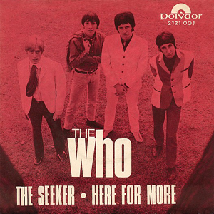 THE WHO - The Seeker cover 