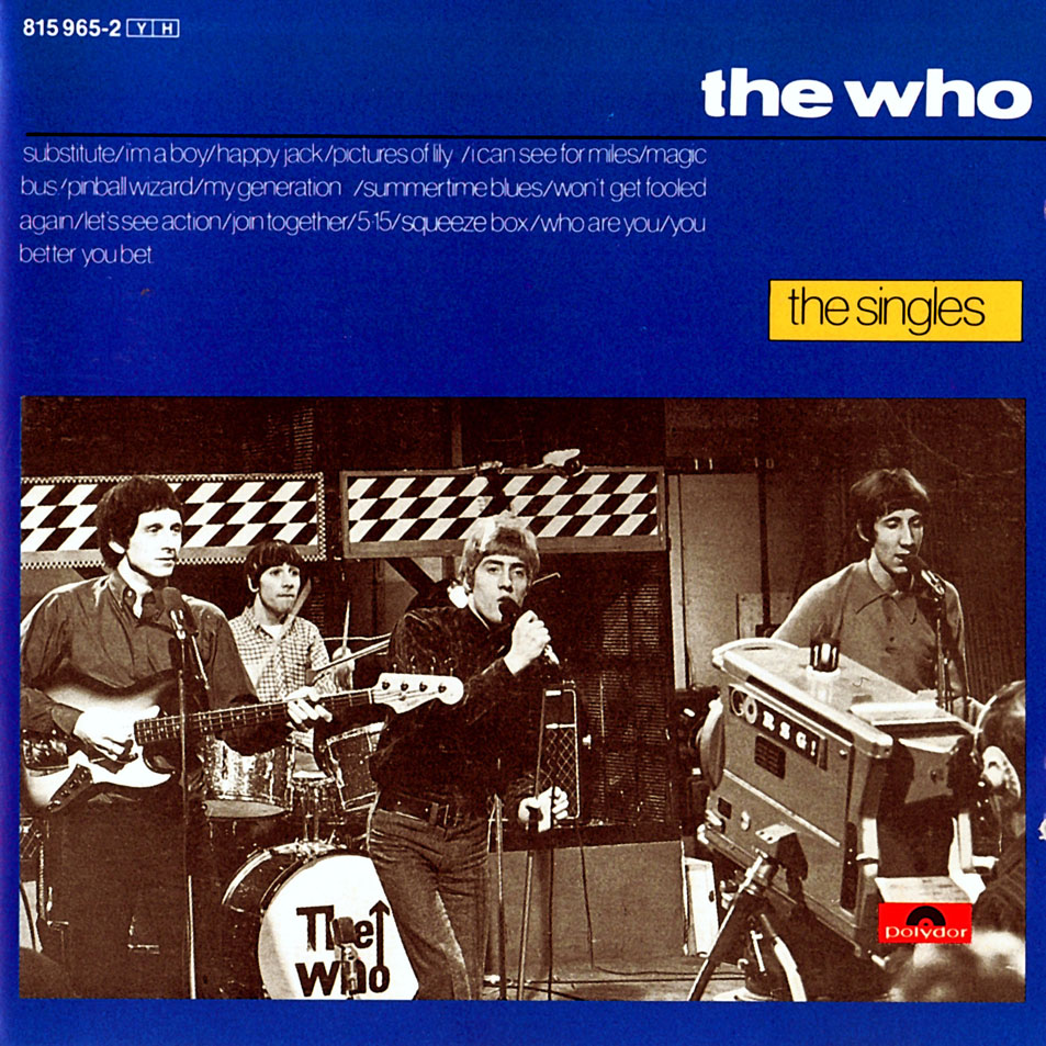 THE WHO - The Singles cover 