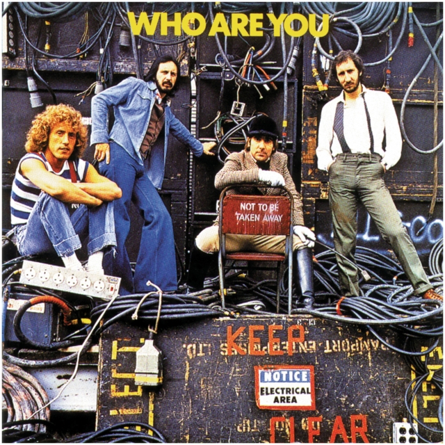 THE WHO - Who Are You cover 