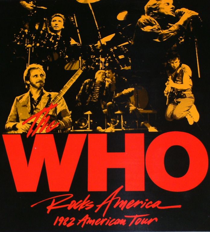 THE WHO - Who Rocks America cover 