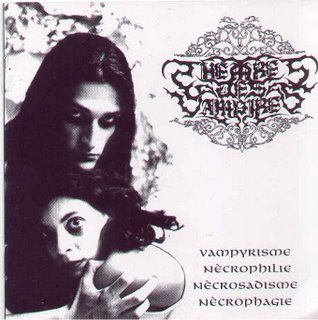 THEATRES DES VAMPIRES - Vampyrìsme, Nècrophilie, Nècrosadisme, Nècrophagie cover 