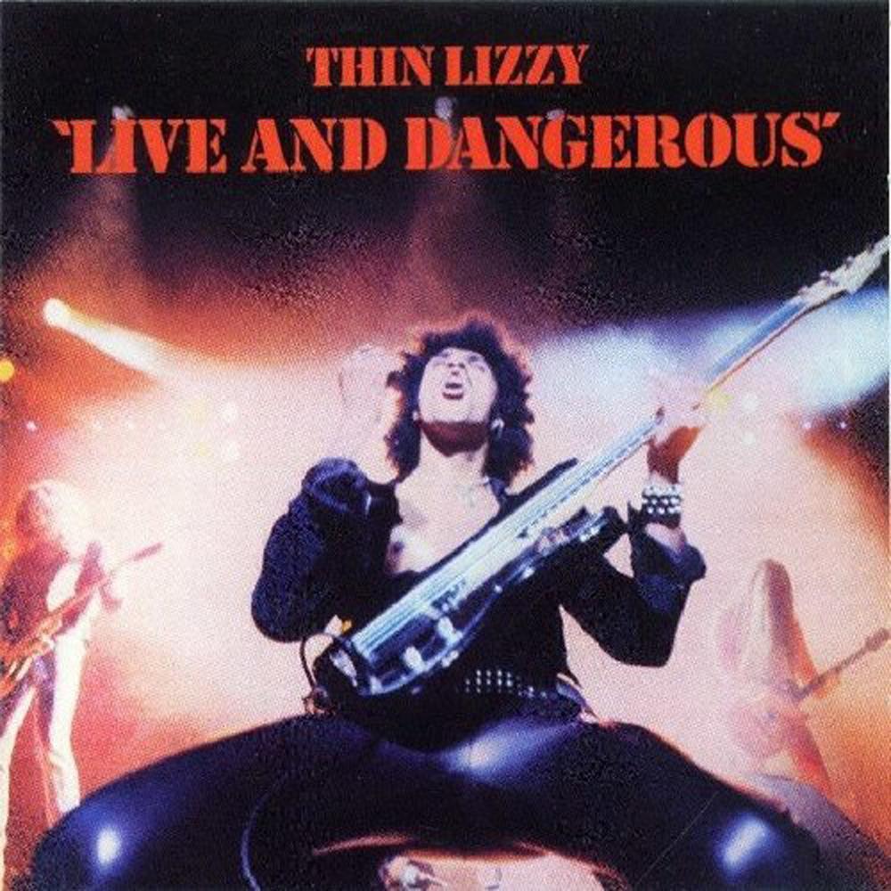 THIN LIZZY - Live And Dangerous cover 