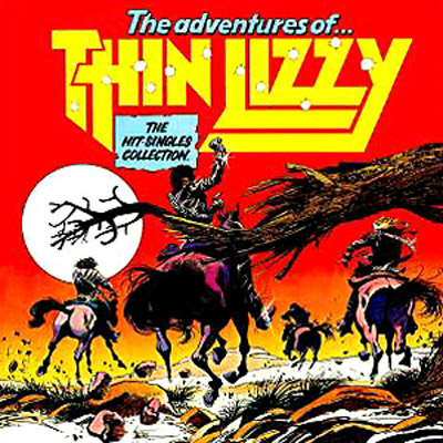 THIN LIZZY - The Adventures Of Thin Lizzy cover 