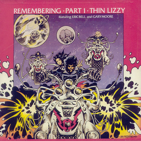 THIN LIZZY - Remembering Part 1 cover 