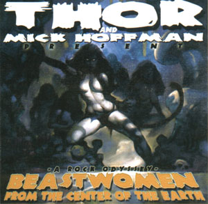THOR - Beastwomen from the Center of the Earth cover 